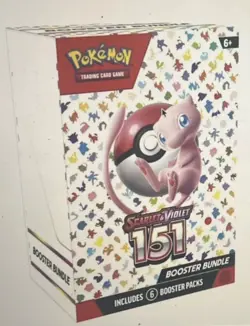 Pokemon TCG Scarlet and Violet 151 Booster Bundle Set - 290-85321 820650853210 - Image 1