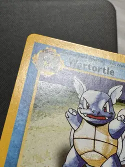 Gold W Wartortle 63/130 Base Set 2 WoTC Magazine Promo Pokemon Card Rare LP + - Image 4