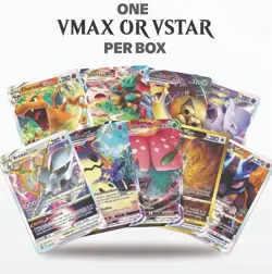 TCG Empire Pokemon TCG 100-Card Mixed Lot Deck Box w/ 1 VSTAR/VMAX Holo - Image 2