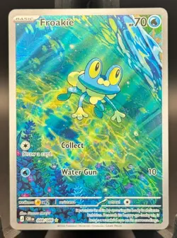 Froakie 088/086 IR - 2026 Pokemon Chaos Rising Illustration Rare NM - Image 1