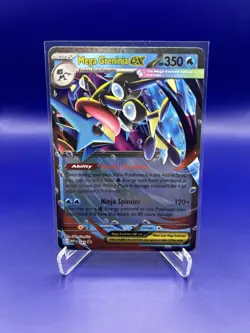 Pokemon TCG Mega Greninja EX Black Star Promo #81 Premium Collection English NM - Image 1