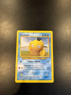 2002 Pokemon Neo Destiny Psyduck #79/105 Lp - Image 1
