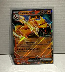 Charizard ex 006/165 SV 151 Double Rare Holo English - Image 1