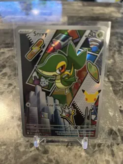 Pokemon TCG Snivy 049 Black Star Promo First Partners Collection Series 2 NM - Image 1