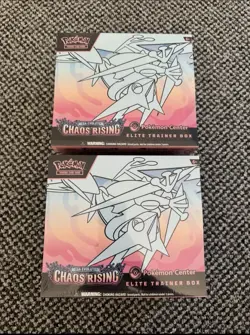 2 x Pokemon TCG Chaos Rising Pokemon Centre Elite Trainer Box’s (New&Sealed) ✅ - Image 1