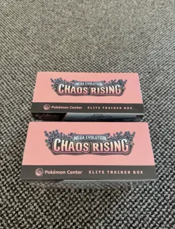 2 x Pokemon TCG Chaos Rising Pokemon Centre Elite Trainer Box’s (New&Sealed) ✅ - Image 2