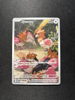 Pokemon TCG Spearow 151/132 S&V Mega Evolution Illustration Rare 2025 NM Card - Image 3