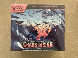 Pokemon TCG Chaos Rising Elite Trainer Box ETB [NEW SEALED IN HAND] - Image 1