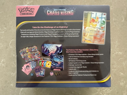 Pokemon TCG Chaos Rising Elite Trainer Box ETB [NEW SEALED IN HAND] - Image 2