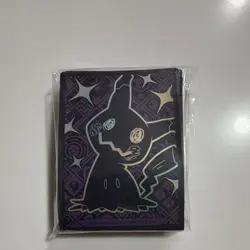 Pokemon Mimikyu Premium Matte Purple/Black Card Sleeves 65ct Standard 35pt G23 - Image 1