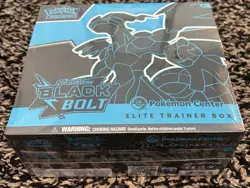Pokemon Center Pokemon TCG Scarlet & Violet—Black Bolt ETB Sealed Promo 11 - Image 1