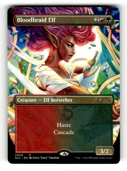 Bloodbraid Elf Secret Lair: 30th Anniversary Countdown Kit 2009 Near Mint - Image 1