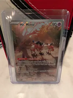 Mr. Mime - 179/165 - Sv: Scarlet & Violet 151 - Holo Pokemon Near Mint - Image 1