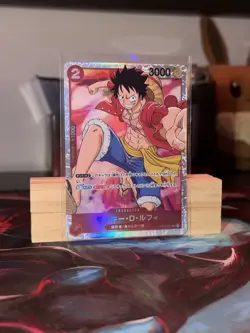 2022 Monkey.D.Luffy One Piece Japanese PRB01 The Best OP01-024 SR NM - Image 1