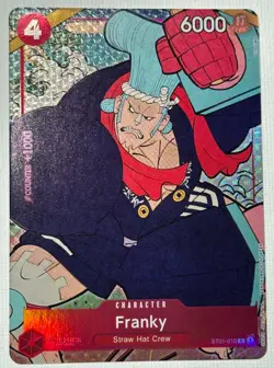 Franky (English Version 1st Anniversary Set) ST01-010 One Piece Promotion Card - Image 1