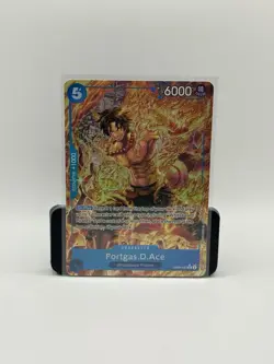One Piece Portgas.D.Ace (Parallel) OP08-052 Two Legends Foil - Image 1