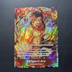 Portgas.D.Ace (Illustration Box Vol.5) ST15-005 One Piece Promotion Card Foil - Image 1