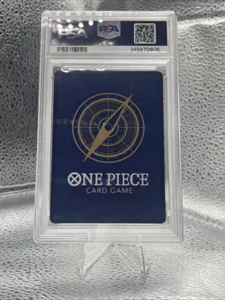 One Piece Trafalgar Law Alternate Art Op10-119 Psa 10 - Image 2