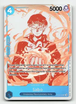 Sabo - (3rd Anniversary Treasure Campaign Pack) OP10-049 Foil R One Piece Promot - Image 1