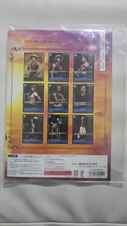 One Piece Premium Card Collection Live Action Edition Netflix 9 Cards Sealed - Image 2