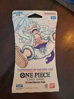 One Piece ENGLISH OP-05 Awakening of the New Era Sleeved Booster Pack Sealed - Image 1