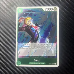 One Piece CCG Sanji Character Card 7000 Power OP13-027 Card Stock - Image 1