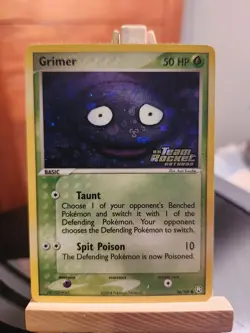 Grimer 56/109. Team Rocket Returns Reverse Holo. Pokemon TCG Card - Image 1