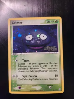 Grimer 56/109. Team Rocket Returns Reverse Holo. Pokemon TCG Card - Image 3