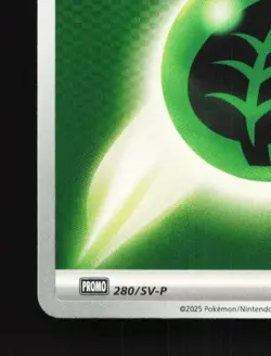 Grass Energy 280/SV-P NM Scarlet & Violet Promos Japanese Pokemon Card TCG - Image 2