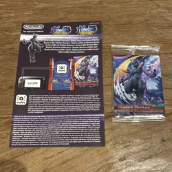 Pokemon Shadow Mewtwo Amiibo Card Pokken Tournament Brand New And Sealed - Image 1