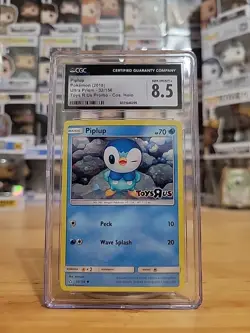 CGC 8.5 Piplup 32/156 Ultra Prism ToysRUs Promo Pokemon Card - Image 1