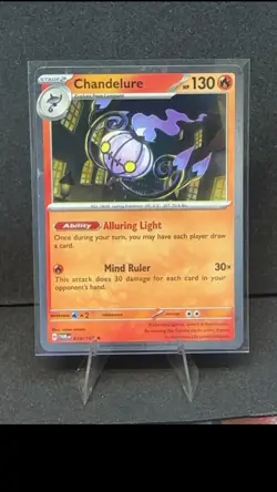 CHANDELURE (COSMOS HOLO) 038/167 MISCELLANEOUS CARDS & PRODUCTS R NM - Image 2
