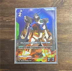 Gundam AGE-1 Normal Gundam War TCG AGE RETU-10 Unit Regular Card - Image 1