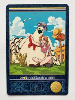 Nami ONE PIECE Visual Adventure Cards TCG Japanese Anime 2001 Vintage #99 [AI] - Image 1