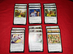 MTG Bloomburrow White Commons Lot 18 Cards 3x Each Bats Mice Rabbits BLB - Image 1