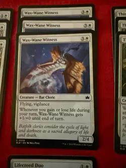 MTG Bloomburrow White Commons Lot 18 Cards 3x Each Bats Mice Rabbits BLB - Image 3