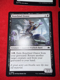 MTG Bloomburrow Black Commons Lot 8 Cards Psychic Whorl Playset BLB - Image 3