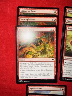 MTG Bloomburrow Red Commons Lot 18 Cards 3x Each Raccoon Lizard BLB - Image 2
