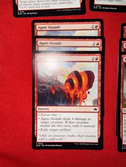 MTG Bloomburrow Red Commons Lot 18 Cards 3x Each Raccoon Lizard BLB - Image 5
