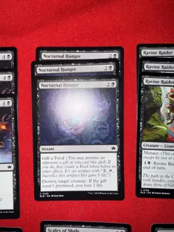 MTG Bloomburrow Black Commons Lot 21 Cards 3x Each Lizard Bat BLB - Image 3