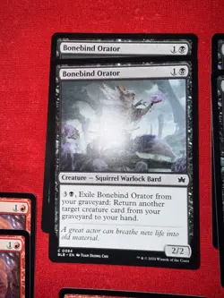 MTG Bloomburrow Red Black Commons Lot 18 Cards 2x Each BLB - Image 4