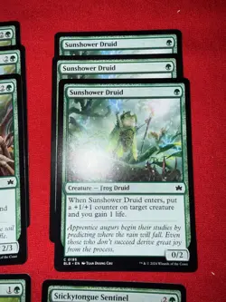 MTG Bloomburrow Green Commons Lot 18 Cards 3x Each Frogs Raccoon BLB - Image 4