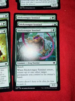 MTG Bloomburrow Green Commons Lot 18 Cards 3x Each Frogs Raccoon BLB - Image 5