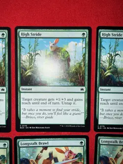MTG Bloomburrow Green Commons Lot 12 Cards 4x Each Frog Rabbit BLB - Image 2
