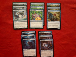 MTG Bloomburrow Blue Commons Lot 15 Cards 3x Each Bird Frog BLB - Image 1