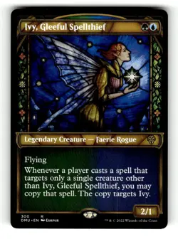 Ivy, Gleeful Spellthief (Showcase) Dominaria United 300 Near Mint - Image 1