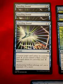 MTG Bloomburrow Blue Commons Lot 15 Cards Shore Up Dazzling Denial BLB - Image 2