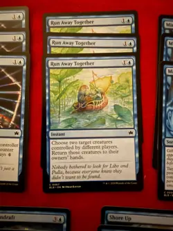 MTG Bloomburrow Blue Commons Lot 15 Cards Shore Up Dazzling Denial BLB - Image 3