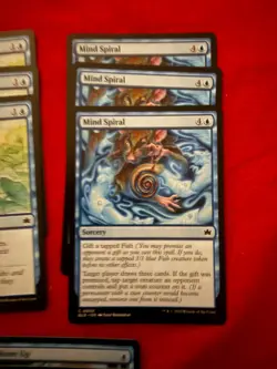 MTG Bloomburrow Blue Commons Lot 15 Cards Shore Up Dazzling Denial BLB - Image 4