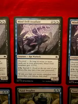 MTG Bloomburrow Playset Lot 12 Cards Pond Prophet Mind Drill Assassin - Image 2